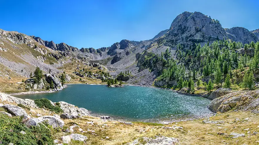 Mercantour Lac de Trecolpas