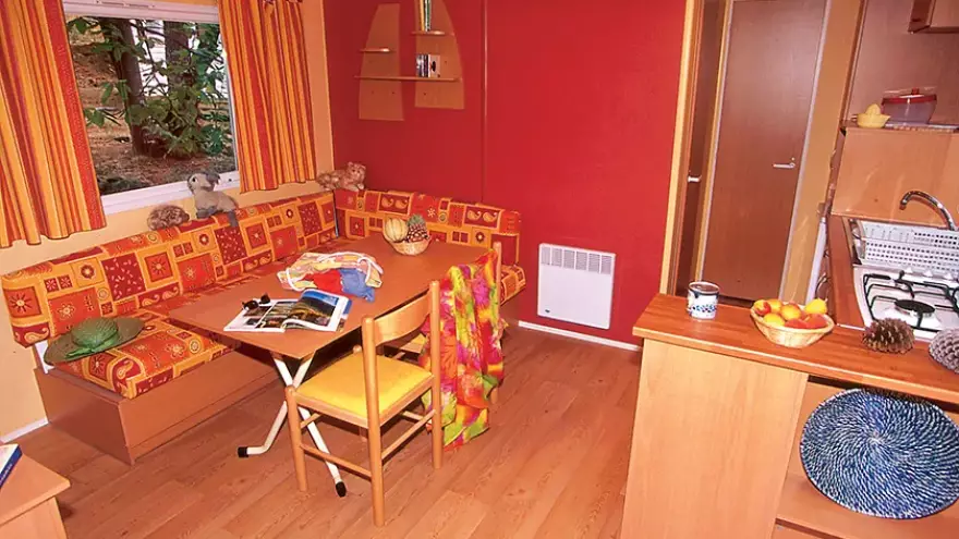 Intérieur mobilhome VTF Joyeuse