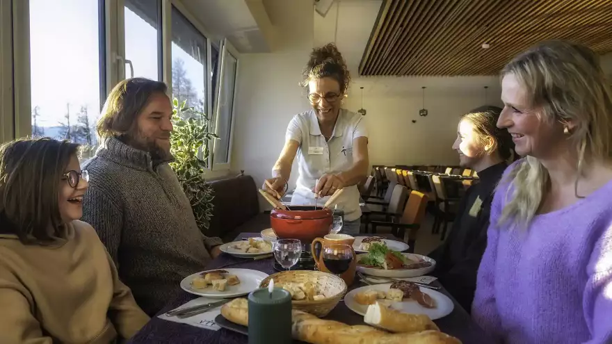 Restauration en famille