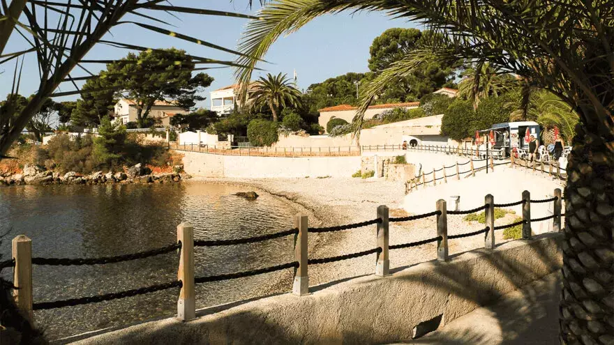 Plage devant la résidence Clairefond