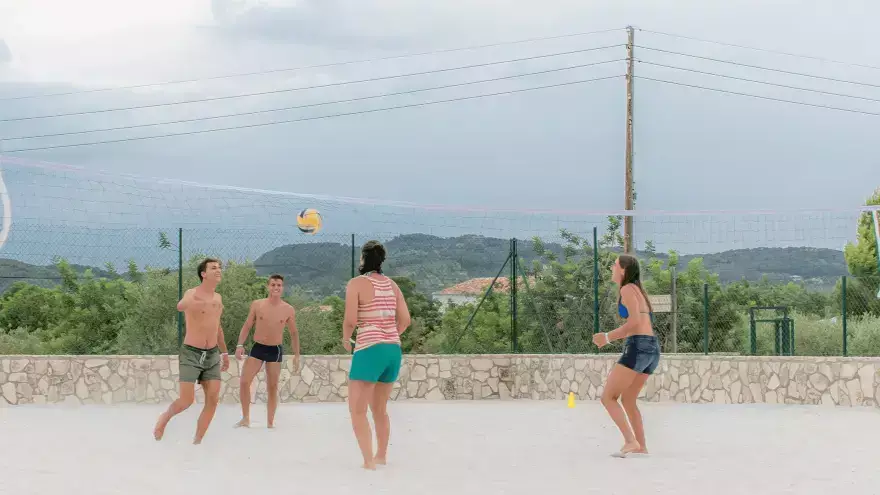 Beach volley animation activités