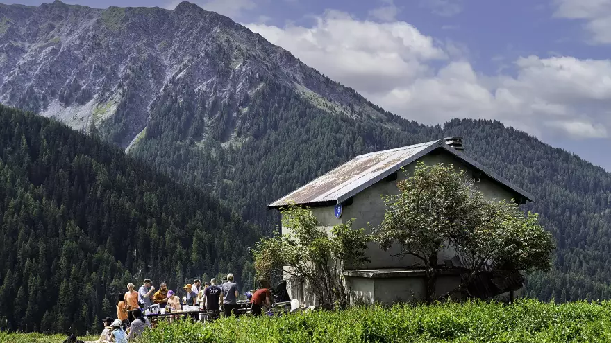 Rando accompagnée gratuite à la Plagne