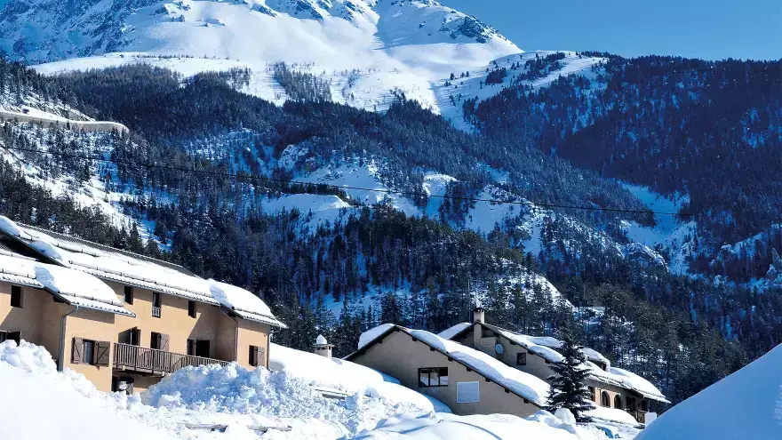 Vacances dans le Queyras à la neige