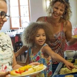 Restauration tout compris en famille