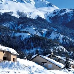 Vacances dans le Queyras à la neige