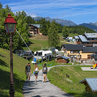 On the holiday village