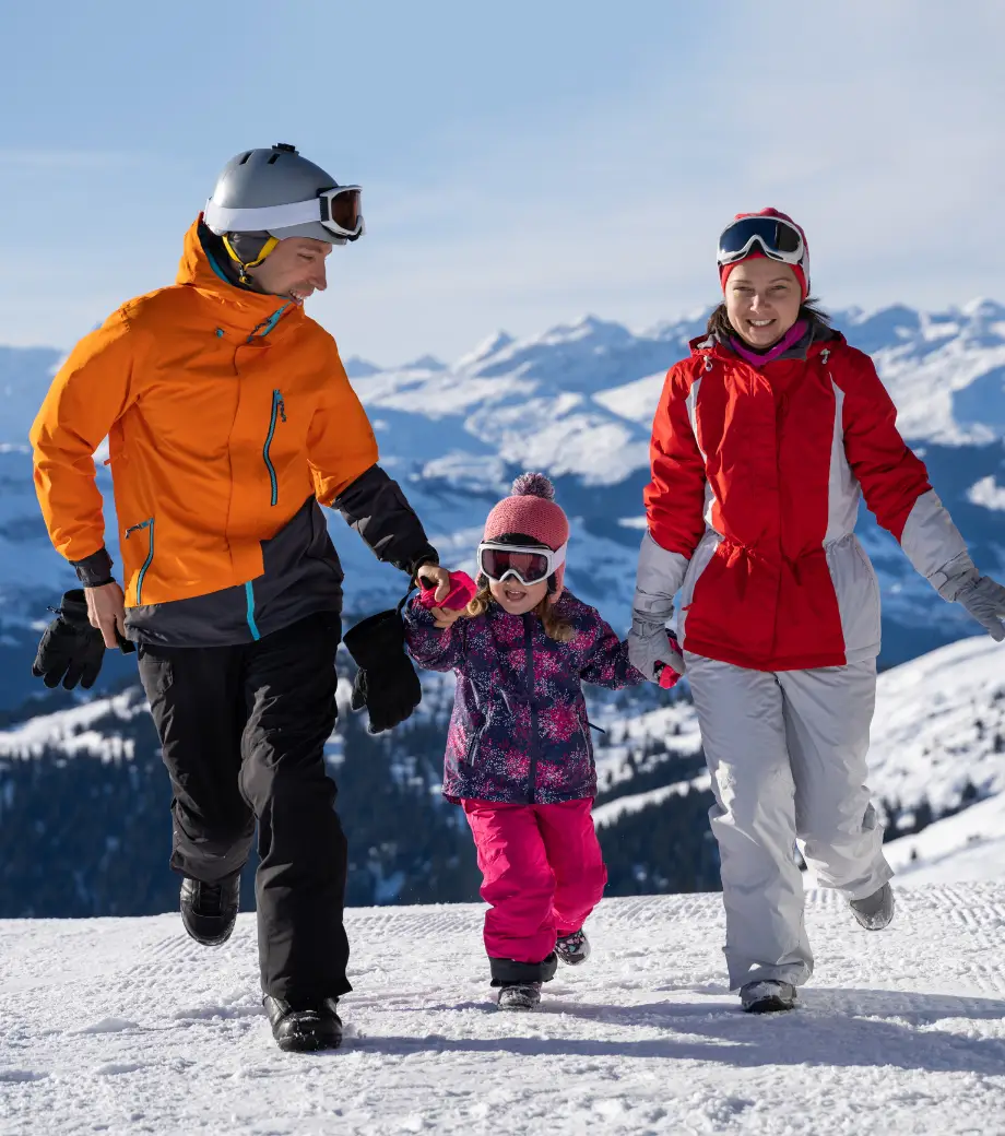 Vacances à la montagne en famille