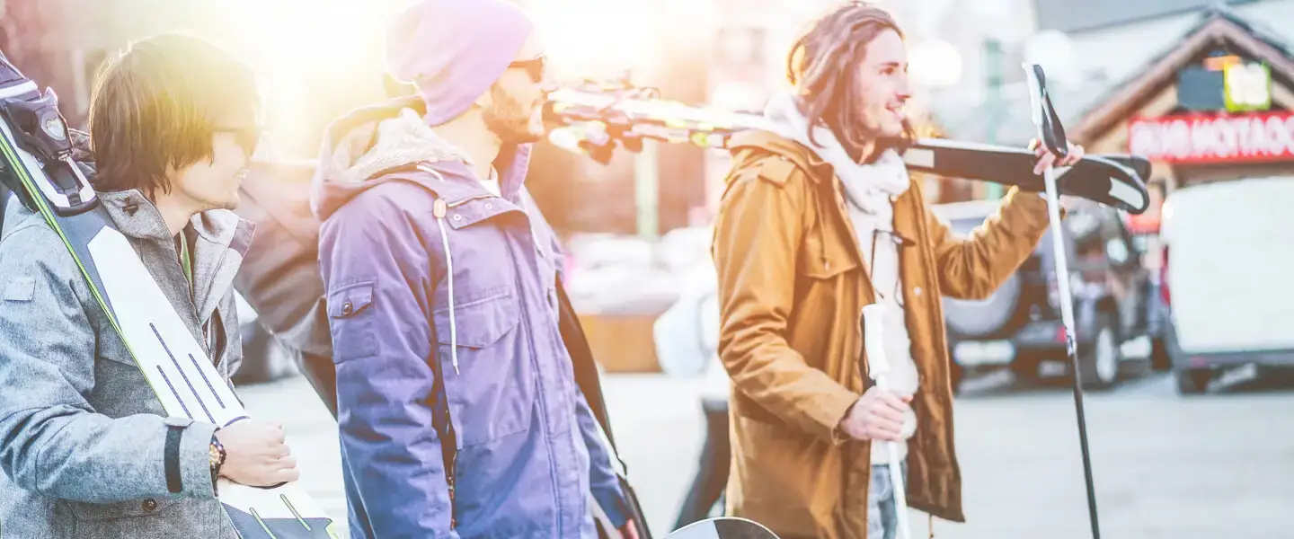Partir à la montagne entre amis