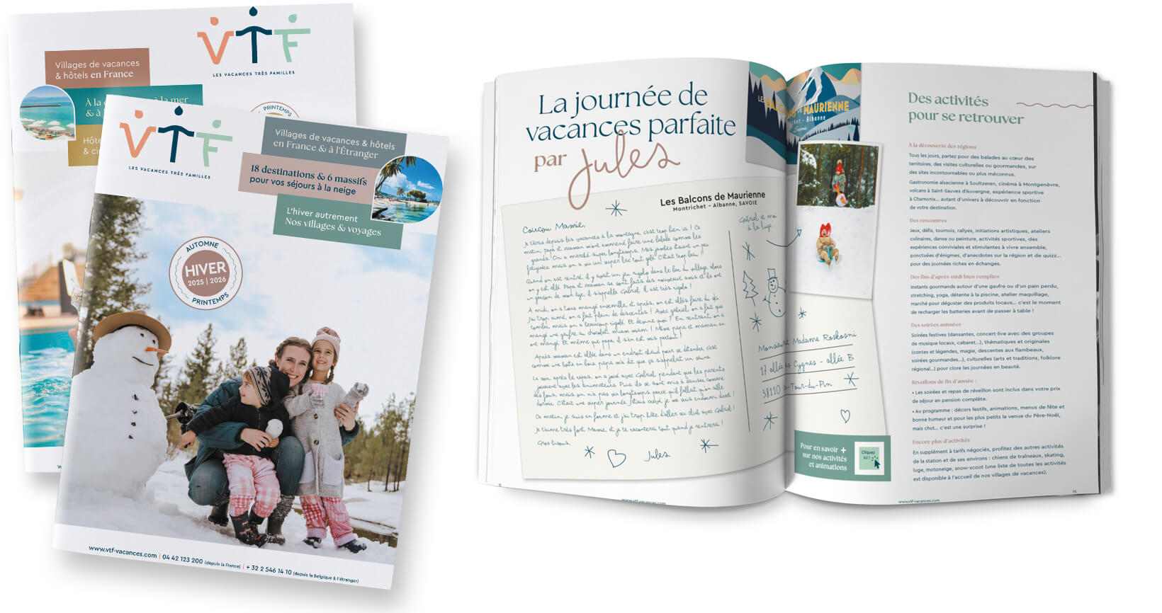 Brochure VTF été 2025 et hiver 2026