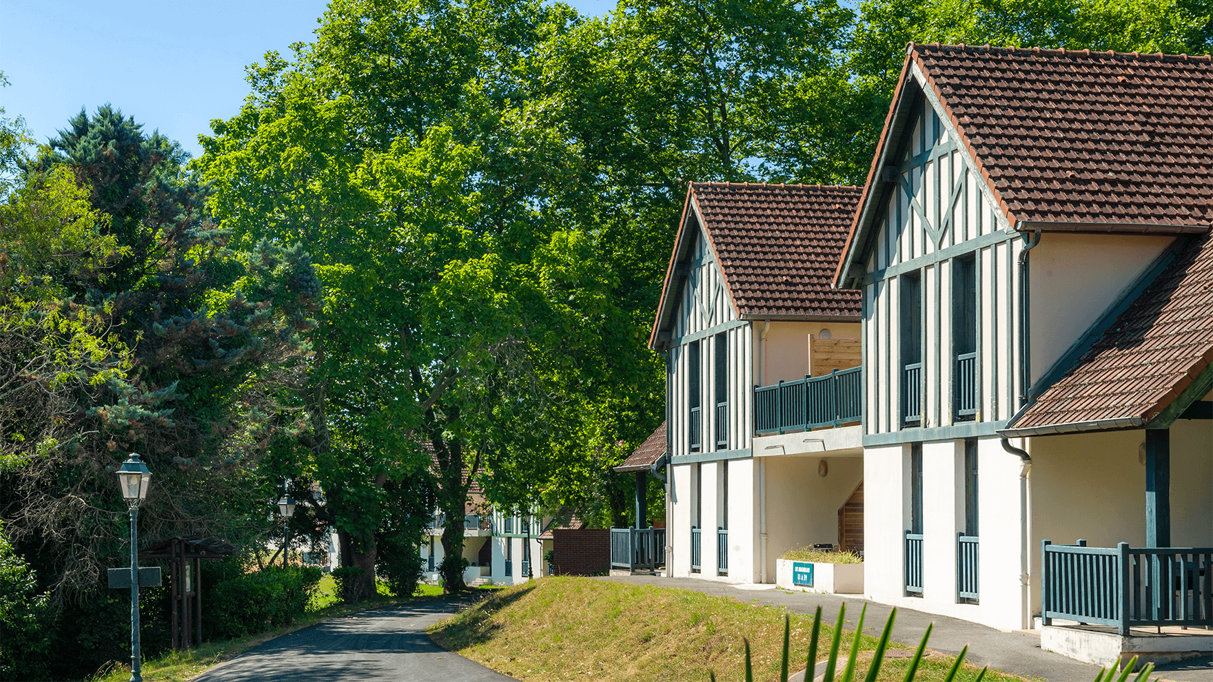 Exterior view apartment in Biarritz