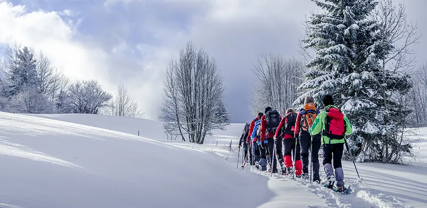 Séjour Raquettes à neige dans le Jura